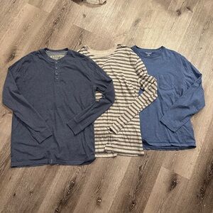Bundle of 4!! Men’s long sleeve shirts